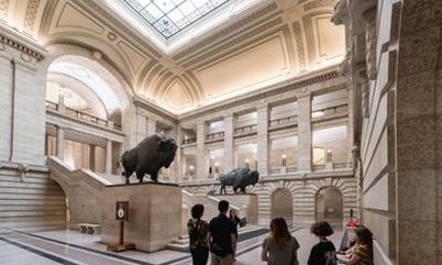 The Wickedest City Walk Inside the Manitoba Legislative Building