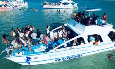 Punta Cana Adults Only Party Boat Snorkeling and Natural Pool