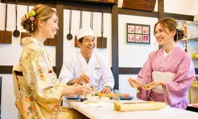Private Luxury Kyoto Nara Tour with Kimono Wagashi Experience
