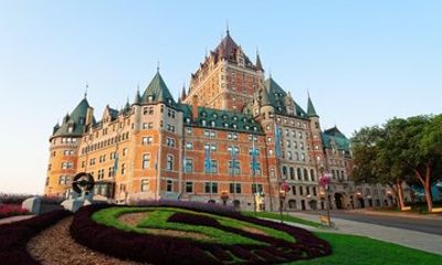 From Montreal Quebec City Montmorency Falls Tour and Free Pickup