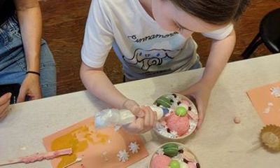 Seasonal Food Replica Workshop Create Art with Capsule Toy