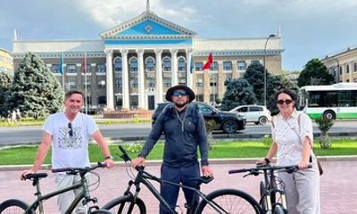 Bishkek by Bike Soviet Heritage and Local Life