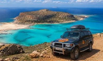 Chania: Balos Lagoon Off-road 4x4 Jeep Safari from Kissamos