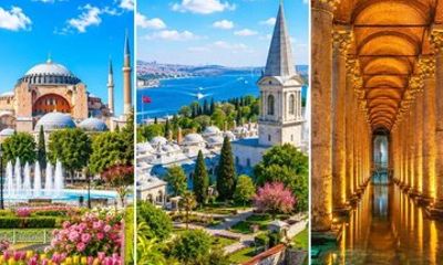 Mega Combo Hagia Sophia Topkapi and Basilica Cistern Tickets