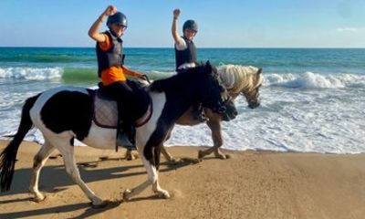 Private Horse Riding and Kourouta Beach Tour from Katakolo