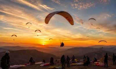 Marrakech Paragliding Tandem Flight Over Agafay Desert