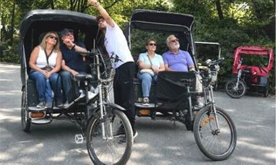 Private 1 Hour Central Park Pedicab Tour with Local Guide
