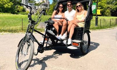 Private 90 Minute Central Park Pedicab Tour with Local Guide