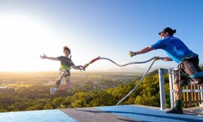 Roof Bungy at Skypark Cairns by AJ Hackett