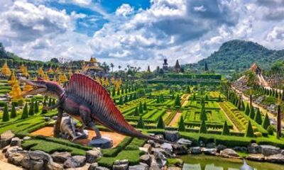 Private Nong Nooch VIP Tour Skywalk Dinosaurs and with Lunch