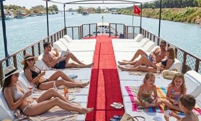 Antalya Waterfall Boat Tour with Lunch Transfer and Soft Drinks