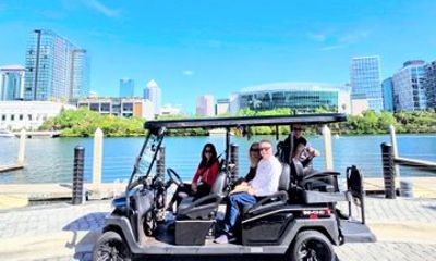 Private Electric Golf Cart Tour of Tampa with Karaoke