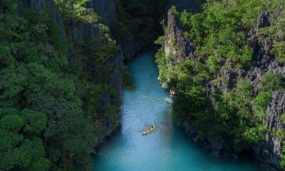 El Nido Private Tri Island with Entalula Island and Sandbar