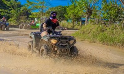 Punta Cana ATV Experience Off Road Trails Cave Macao Beach