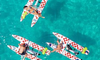 Premium Dubrovnik Water Bike Tour with Underwater Scooter