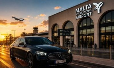 First-Class Executive Ride From Malta Airport to Valletta
