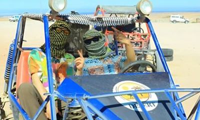 Hurghada: Desert Adventure Quads, Jeep, Camel Ride, Dinner & Show