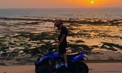 Sunset Beach Quad Biking Experience