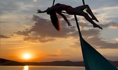 Private All-Inclusive Sailing Trip with Aerial Silks Experience