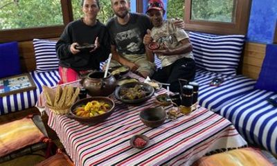 Akchour Waterfalls and God Bridge Guided Hike with Sancho