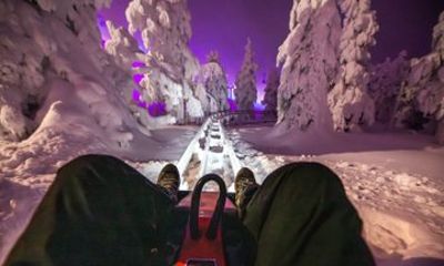 Riisitunturi & World’s Northernmost Roller Coaster from Rovaniemi