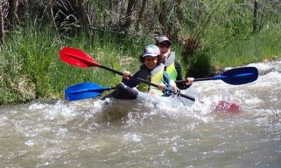 Paddles To Pints Kayak the Verde with Drink