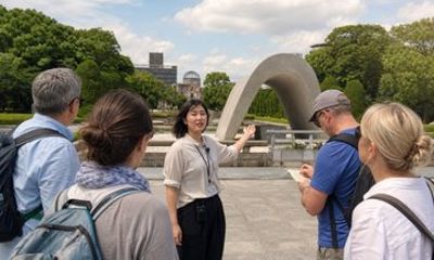 Hiroshima Peace Memorial Park Walking Tour with Local Guide