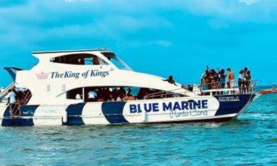 Punta Cana Luxury Party Boat with Snorkeling Sandbar and Open Bar