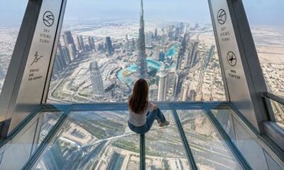 Dubai Sky Views Observatory Ticket with Free Glass Slide