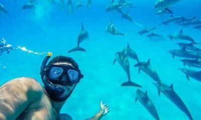 Dolphin House Snorkeling Boat Trip, Water Sports & Lunch-Hurghada