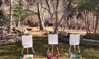 Luxury Private Painting Experience in Sedona