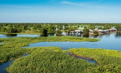 Siem Reap: Bird Sanctuary & Floating Village with Osmose NGO