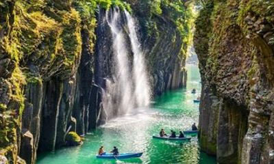 Fukuoka to Mount Aso and Takachiho Gorge Full Day Adventure