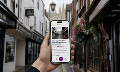 Canterbury Self Guided Walking Tour Landmarks Audio and Quiz