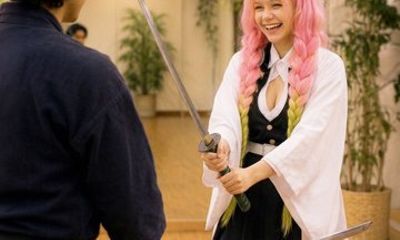 Anime Sword Fighting and Get Filmed in Action in Tokyo