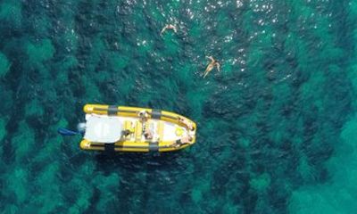 Cagnes : Snorkeling & Scenic Swim Stop to Cap d' Antibes