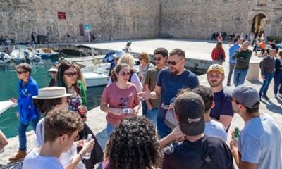 Dubrovnik Old Town History Walk and Guided Panorama Boat Cruise