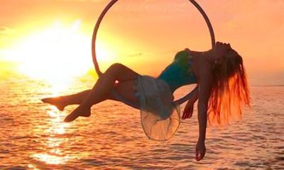 Sailboat Aerial Dance Videoshoot