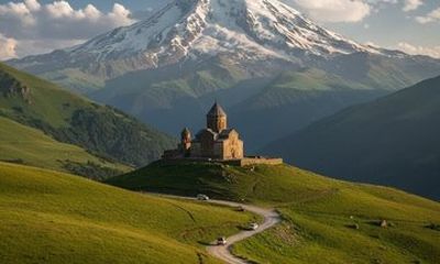 From Tbilisi to Kazbegi Ananuri Gudauri and Gergeti Monastery