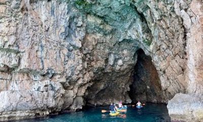 Kotor: Blue Cave boat tour - explore the bay w/ swimming break