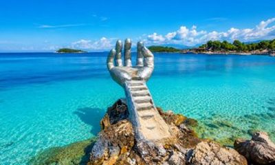 Tirana Durres Golem to Sarande Ksamil and Blue Eye Day Trip