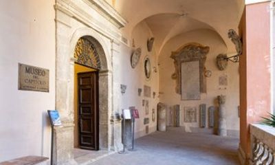 Entrance to the Museum of the Chapter of Perugia