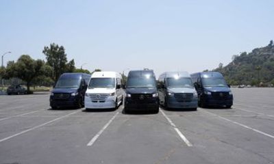 Luxury Sprinter Van Rentals in Los Angeles