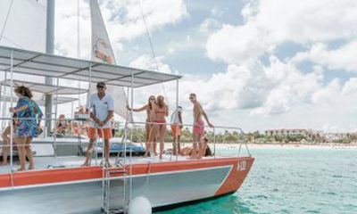 Aruba Afternoon Snorkel Sail with Two Stops Lunch and Open Bar