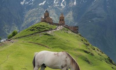 Kazbegi and Caucasus Mountains Tour with Gergeti Trinity Church