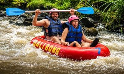 Bali Ubud River Tubing and Buggy Adventure