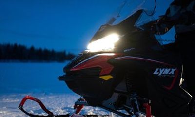 Small Group Pure Snowmobile Night Experience