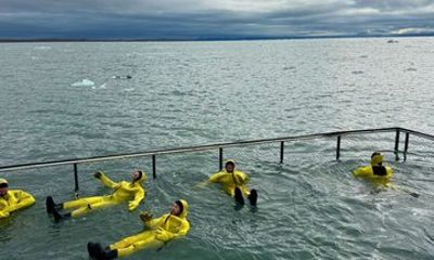Arctic Seafloating Adventure in Svalbard