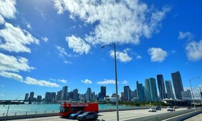 Miami City Sightseeing Double Decker Bus Tour