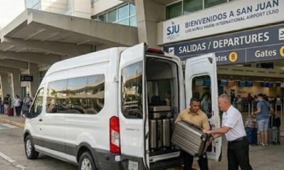 SJU Airport to Isla Verde Condado Old San Juan or return